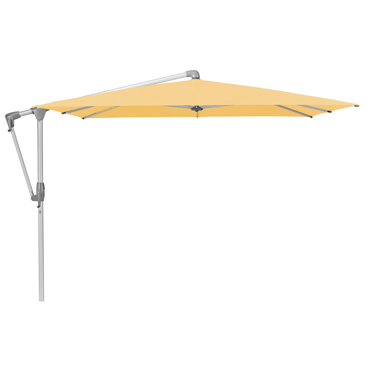 Glatz Sunwing Casa Frithængende Parasol 300×240 cm kat.4 anodizerad alu / 438 straw