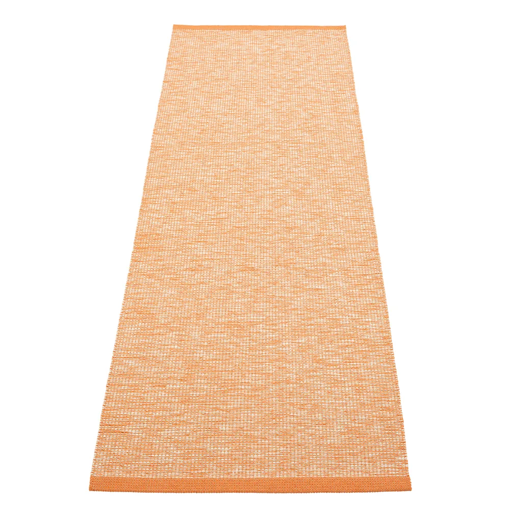 Pappelina Sam tæppe 70 x 225 cm Pale Orange/Cream