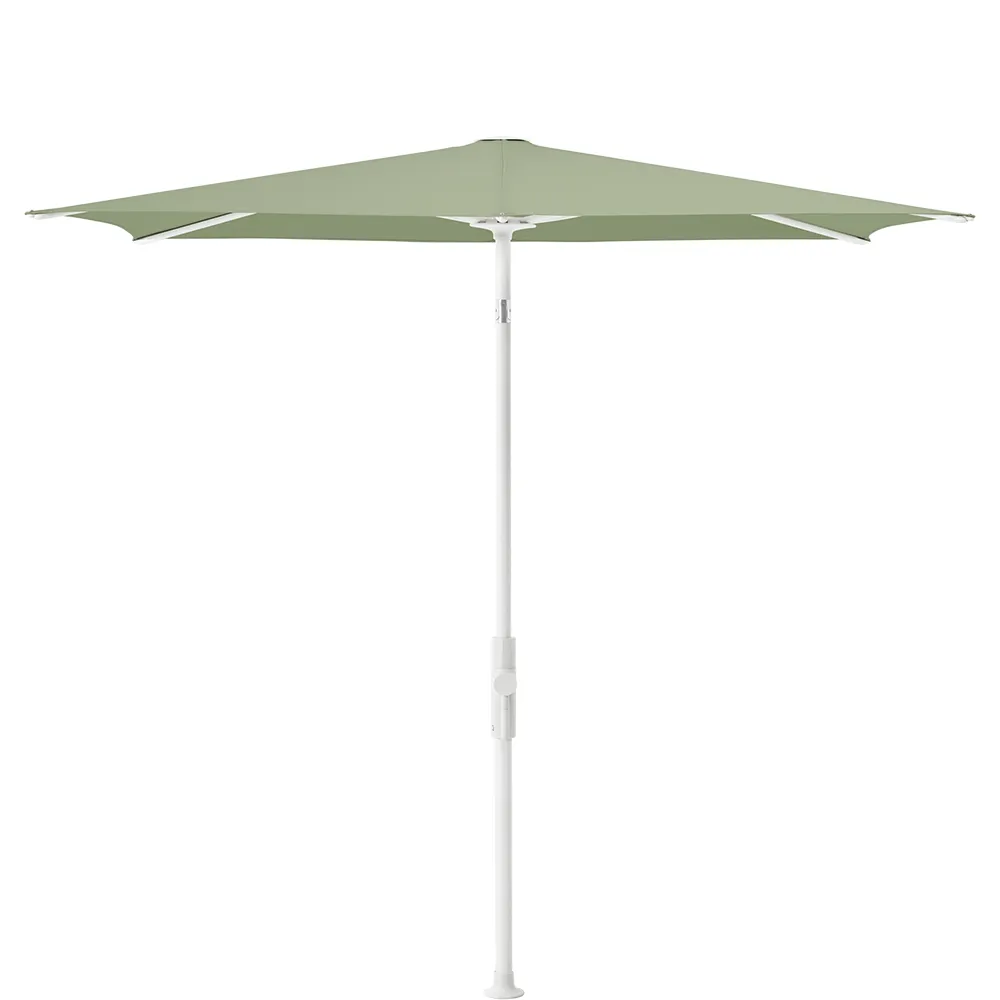 Glatz Twist parasol 210×150 cm matt white Kat.5 579 Pistacchio