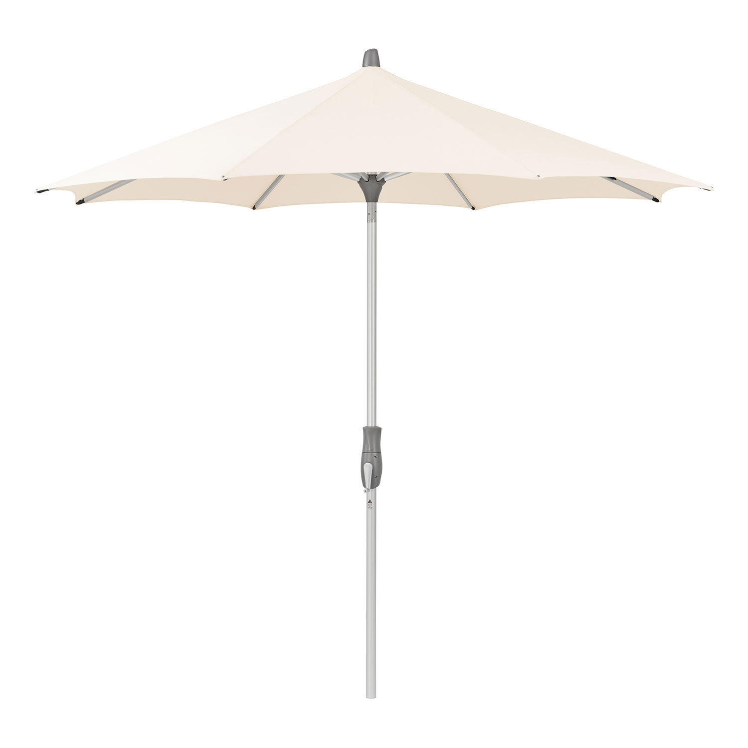 Glatz Alu-Twist Parasol 270 cm Kat.5 523 Champagne Glatz