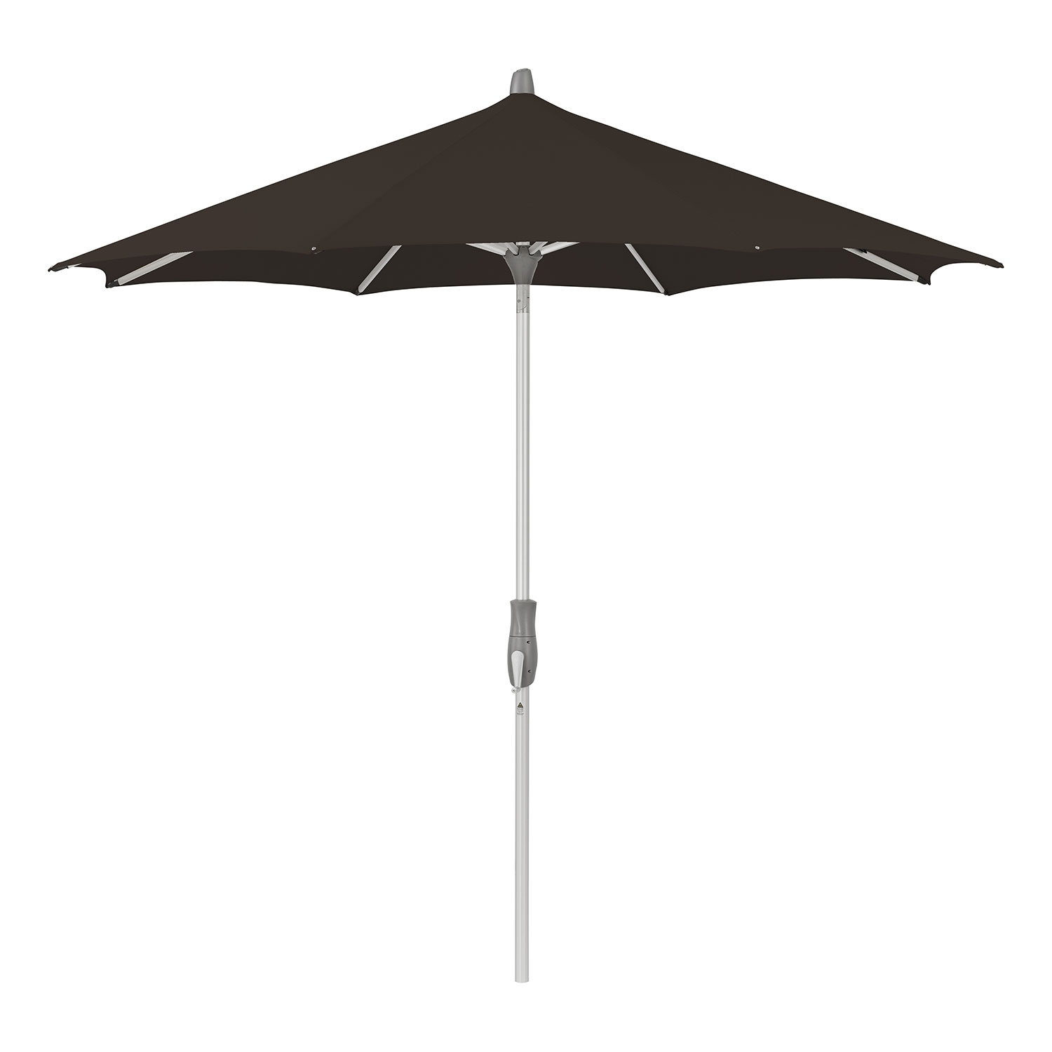 Glatz Alu-Twist Parasol 300 cm Kat.4 408 Black Glatz