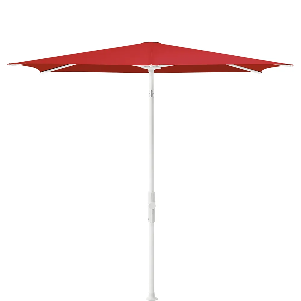 Glatz Twist parasol 250×200 cm matt white Kat.5 801 Campari