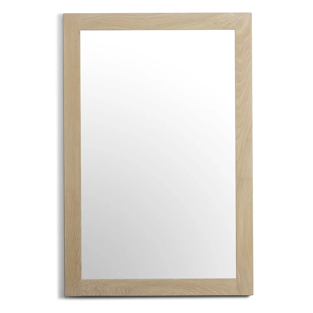 Oscarssons Möbel Nova Mirror 90×60 cm Hvidolieret eg