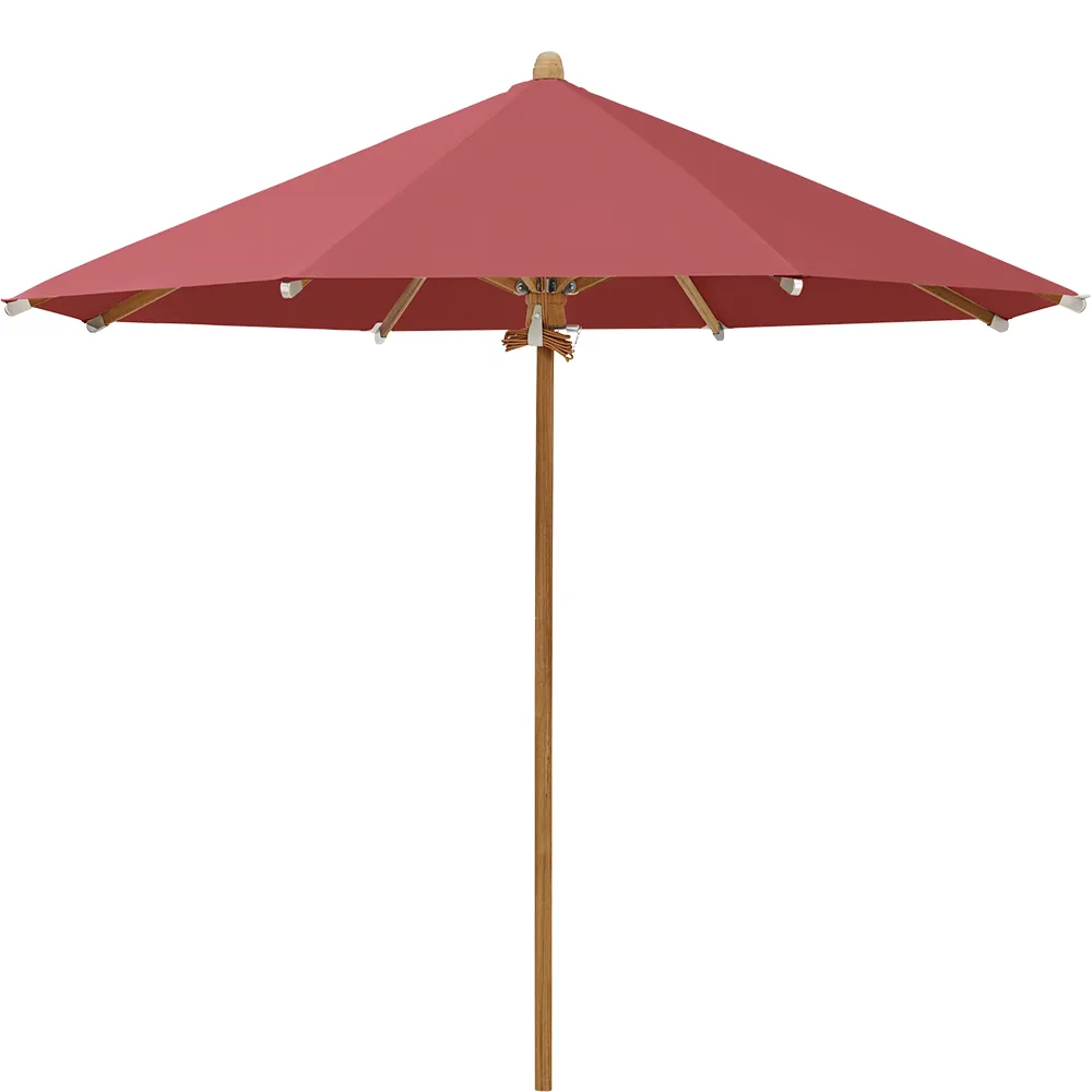 Glatz Teakwood parasol 300 cm Kat.5 637 Cherry