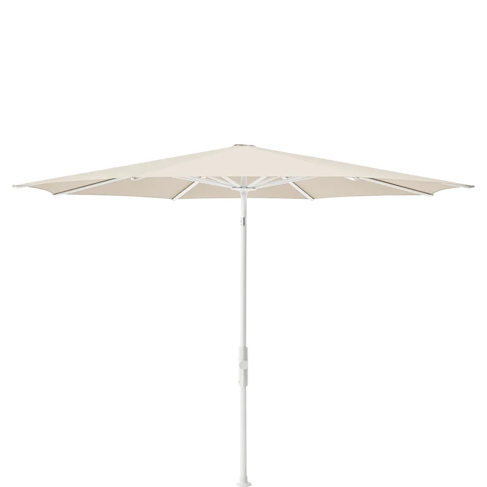 Glatz Twist 270 cm parasol matt white Kat.5 523 Champagner