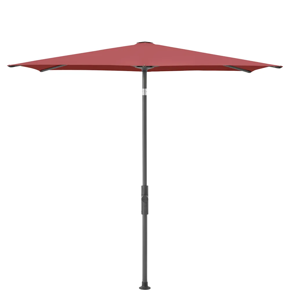 Glatz Twist parasol 210×150 cm anthracite Kat.5 637 Cherry