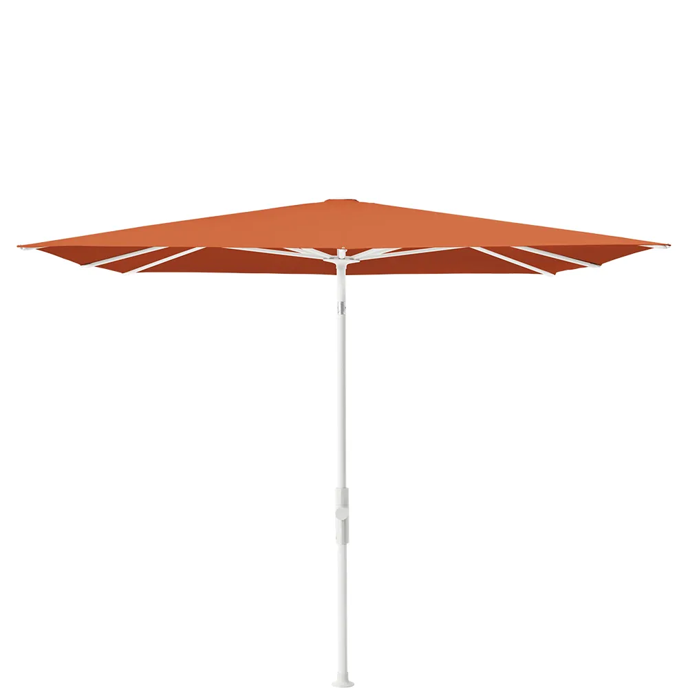 Glatz Twist parasol 240×240 cm matt white Kat.5 513 Outback