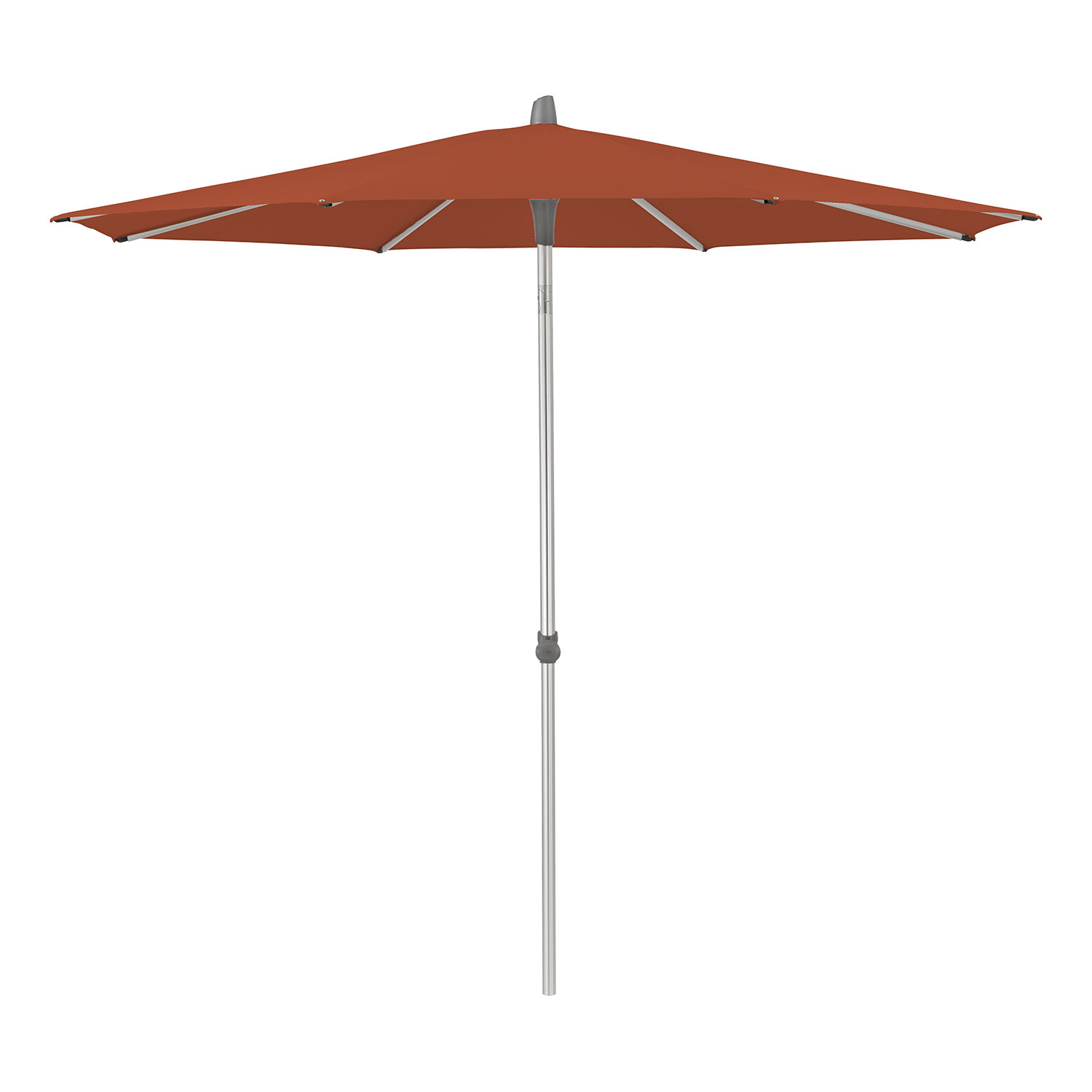 Glatz Alu-Smart Parasol 220 cm Kat.5 513 Fire Red Glatz