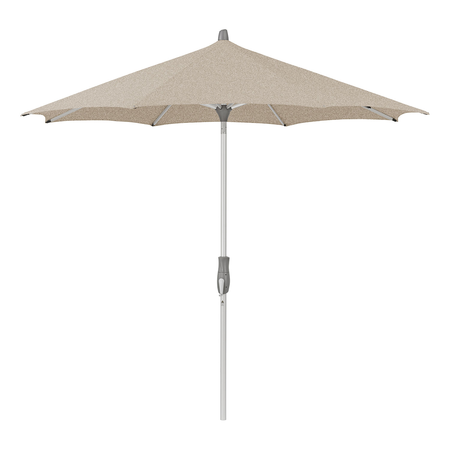 Glatz Alu-twist parasol 330 cm kat.5 650 camel