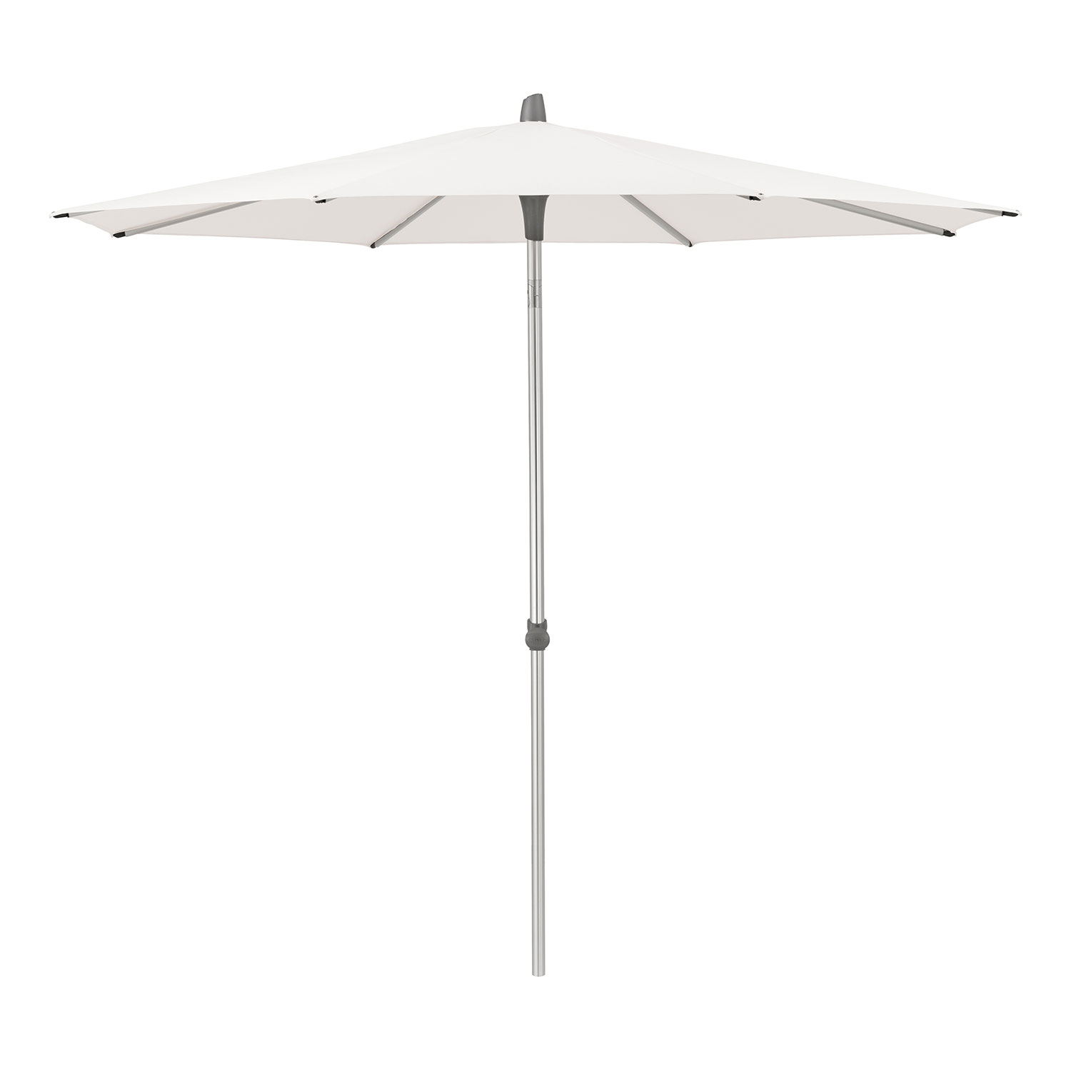 Glatz Alu-Smart Parasol 250 cm Kat.4 404 White Glatz