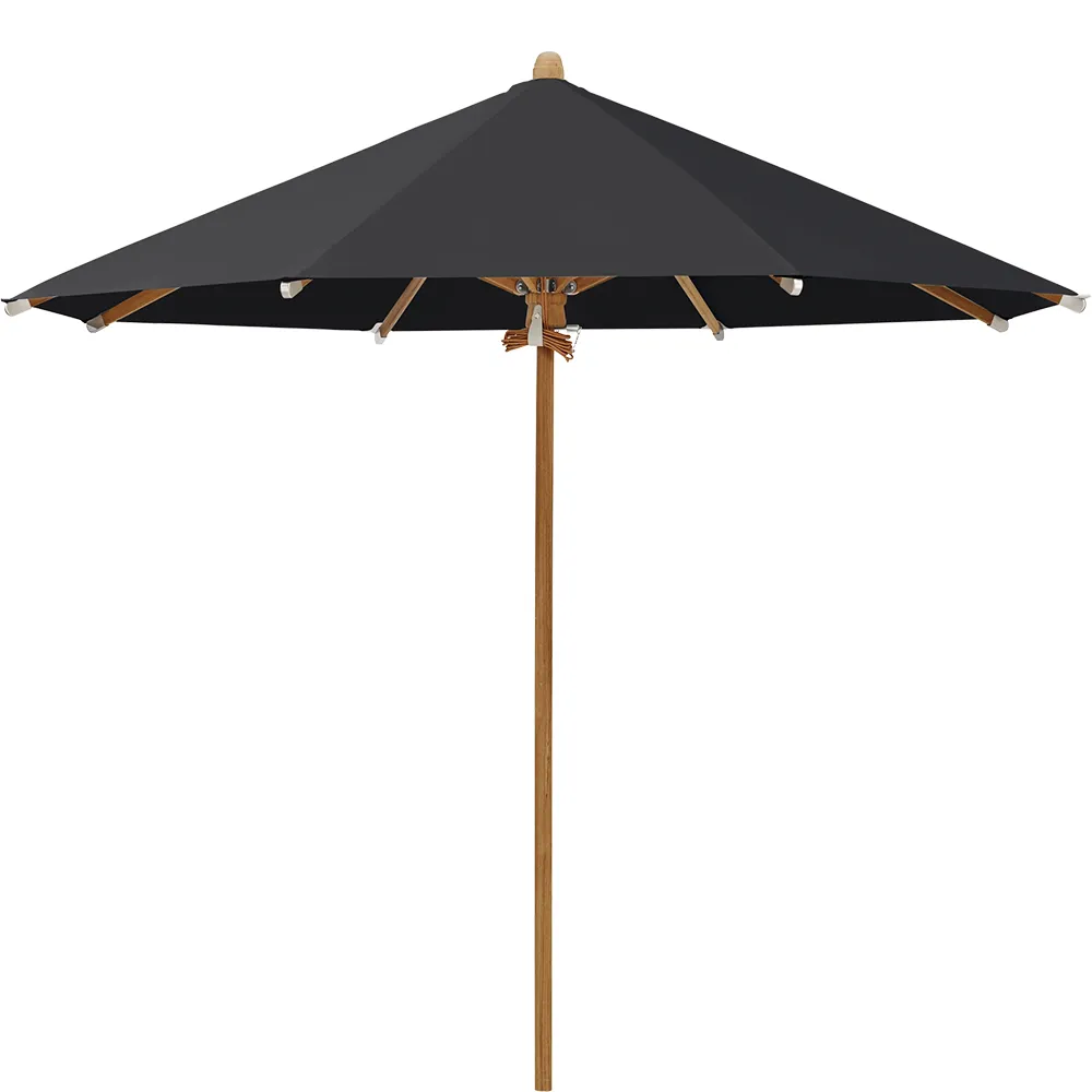 Glatz Teakwood parasol 350 cm Kat.5 615 Black