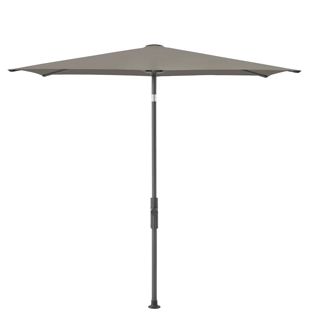 Glatz Twist parasol 210×150 cm anthracite Kat.4 461 Taupe