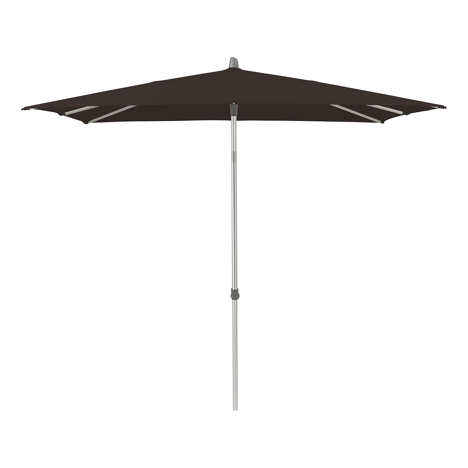 Glatz Alu-Smart Parasol 240×240 cm Kat.5 615 Black Glatz