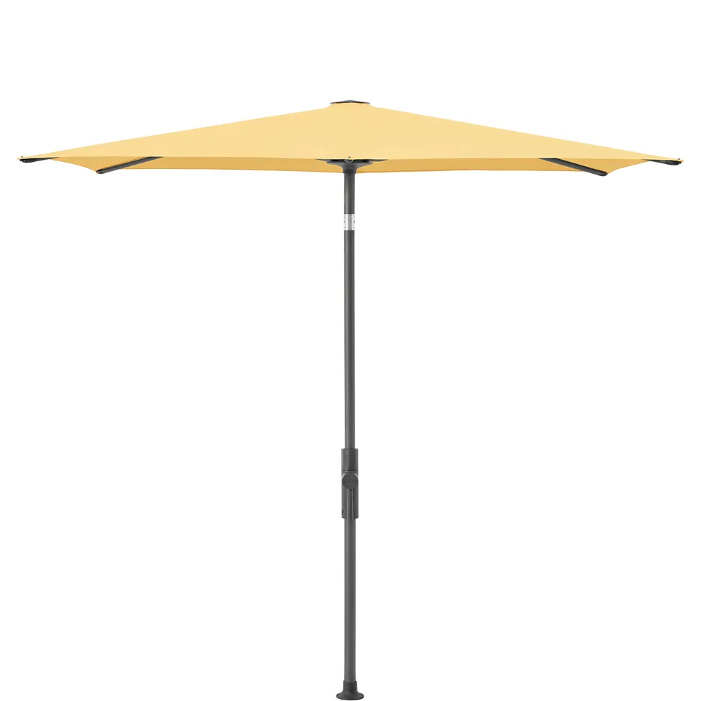 Glatz Twist parasol 210×150 cm anthracite Kat.4 438 Straw