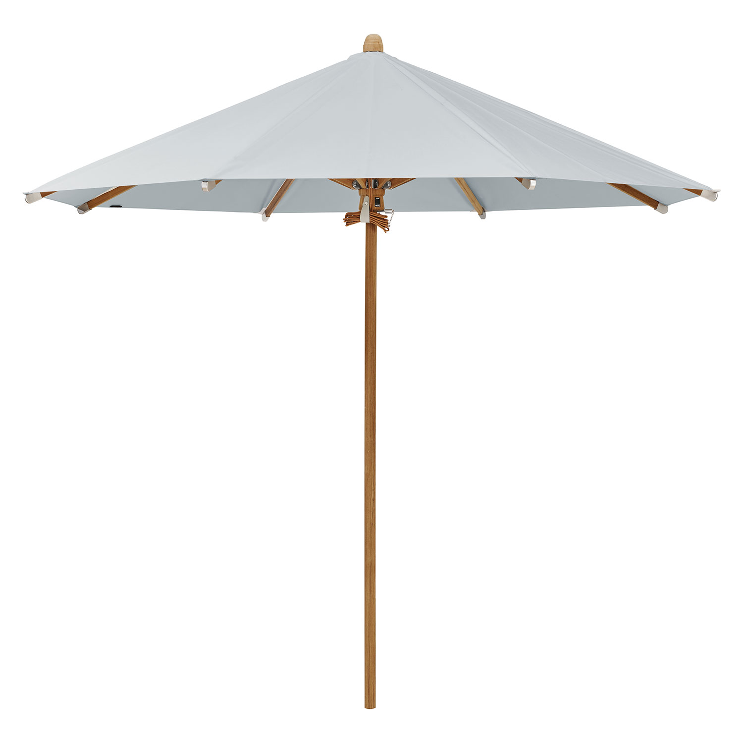 Glatz Teakwood Parasol 350 cm Kat.5 665 Chrome Glatz