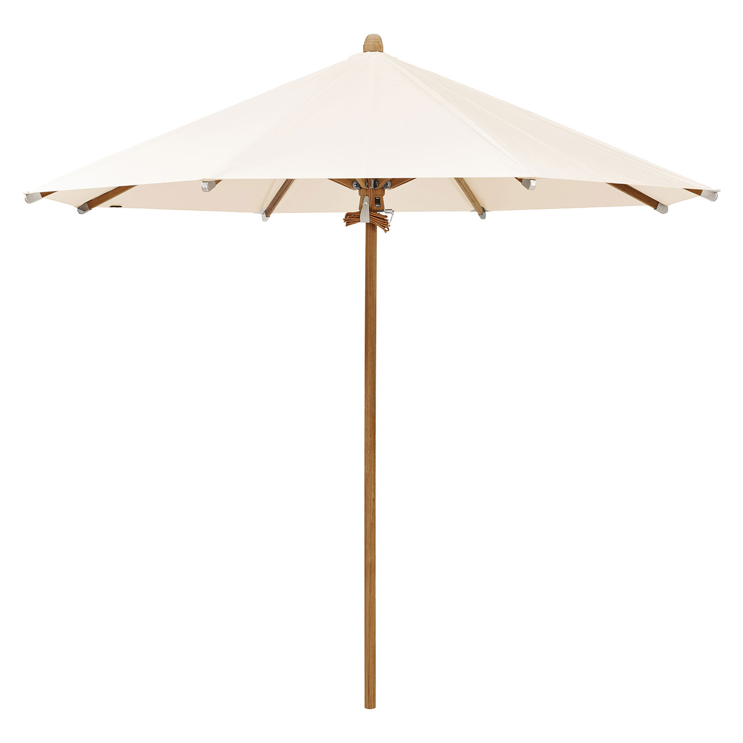 Glatz Teakwood Parasol 350 cm Kat.5 523 Champagne Glatz