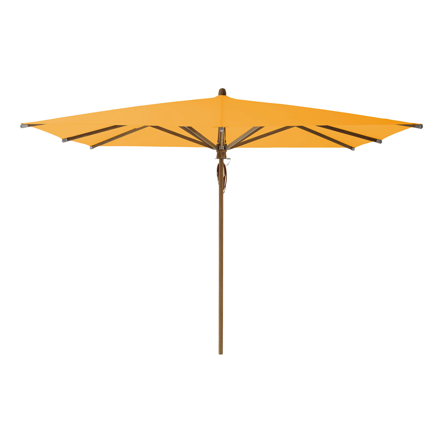 Glatz Teakwood Parasol 330×330 cm Kat.5 514 Corn Glatz