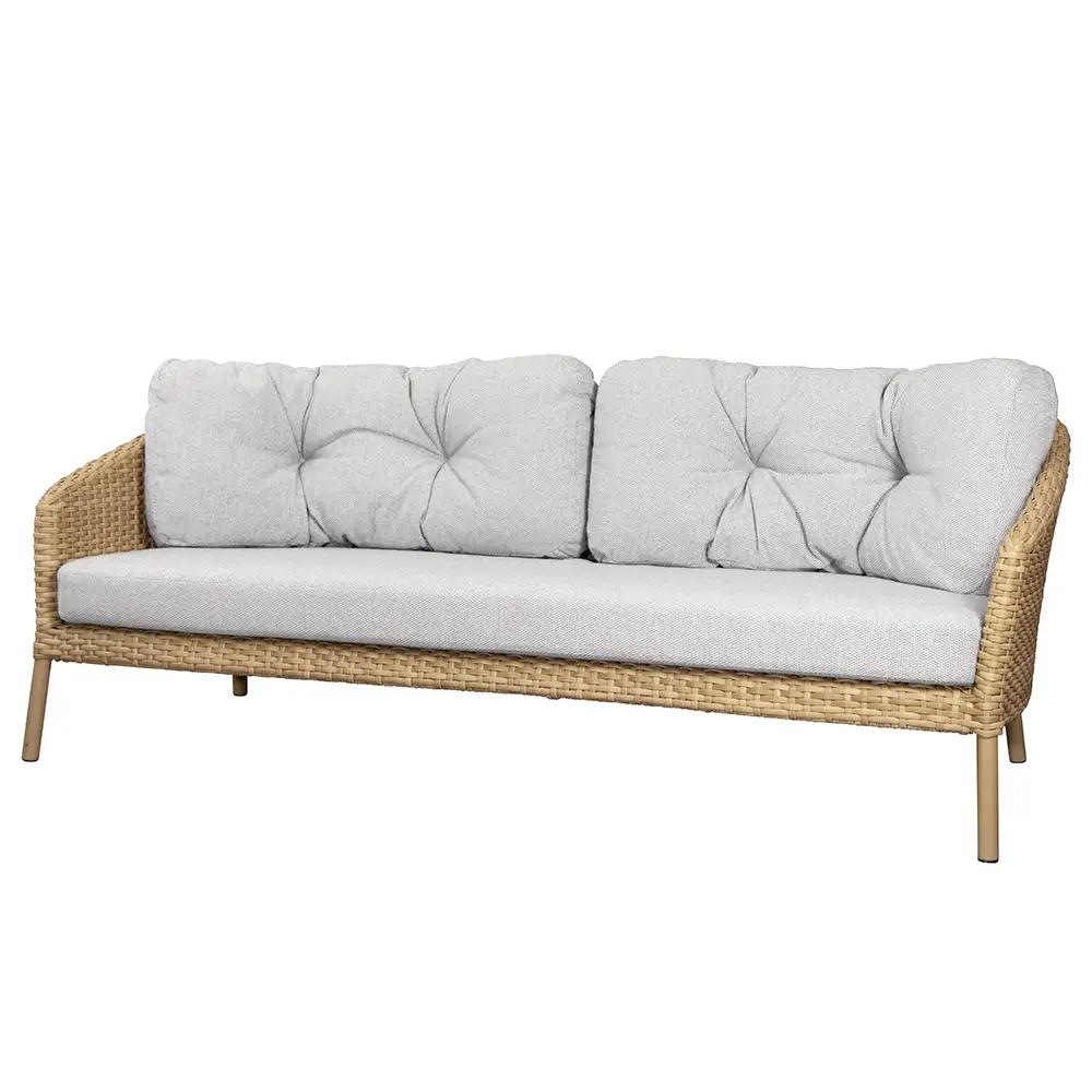 Cane-Line Ocean pude sæt light brown til 3-personers sofa