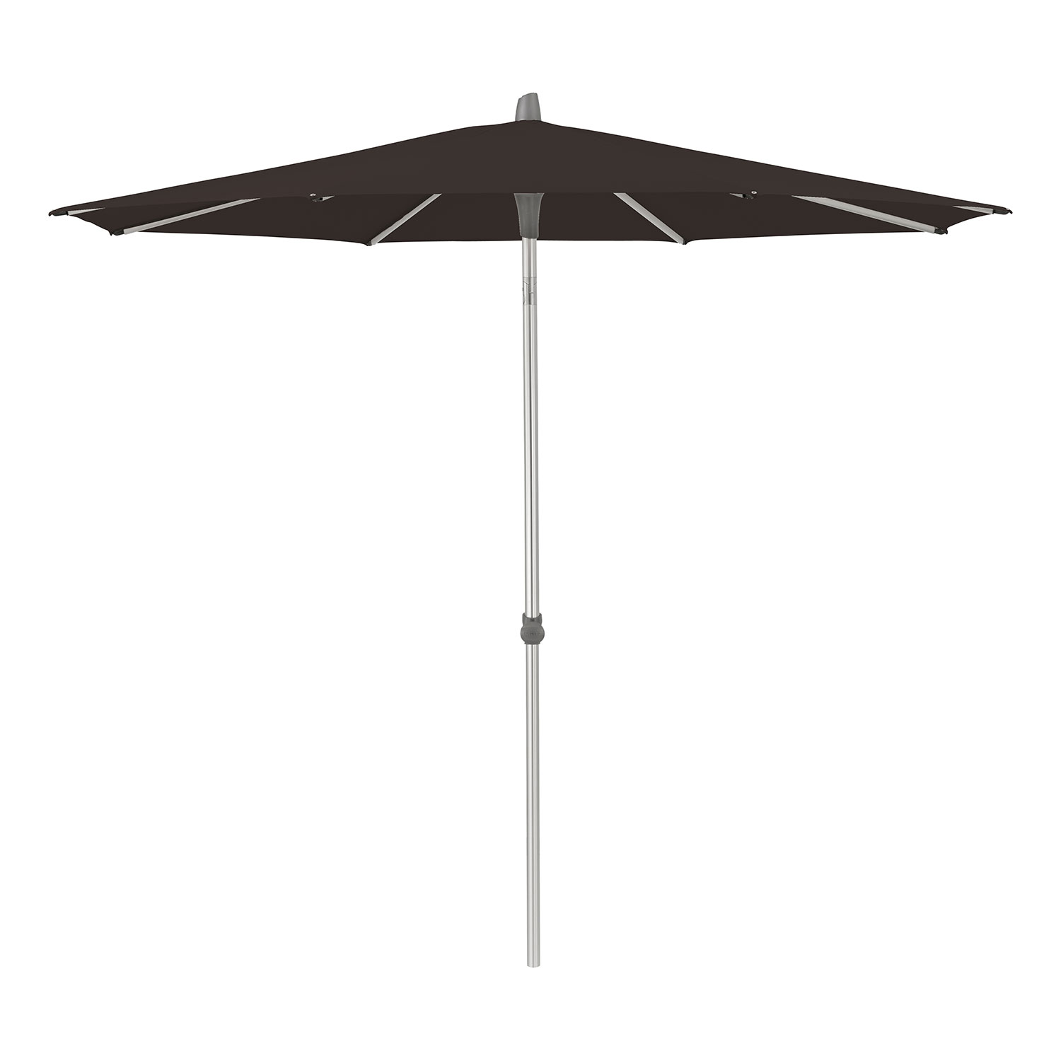 Glatz Alu-Smart Parasol 250 cm Kat.5 615 Black Glatz