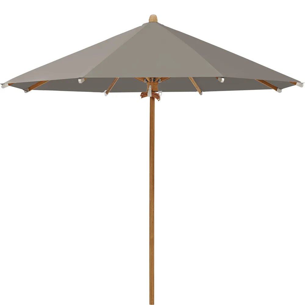 Glatz Teakwood parasol 300 cm Kat.4 461 Taupe