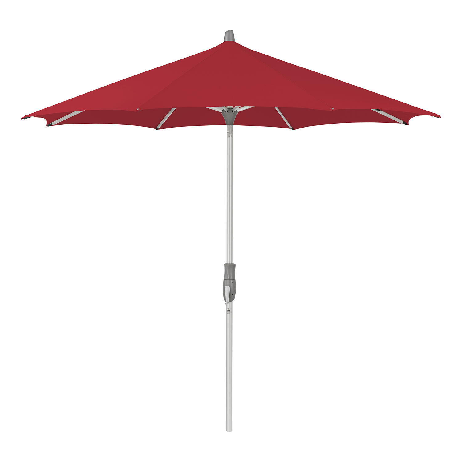 Glatz Alu-twist parasol 330 cm kat.5 646 rubino