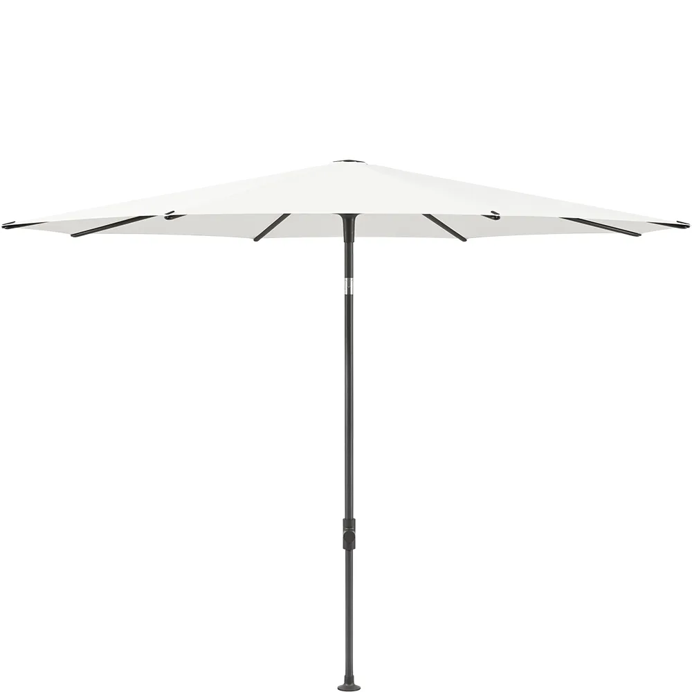 Glatz Smart parasol 250 cm anthracite Kat.5 510 White