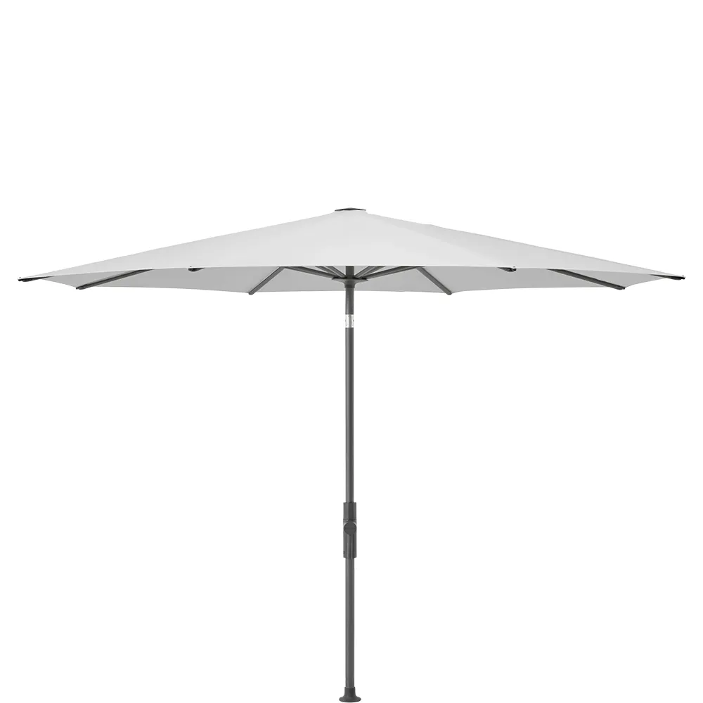 Glatz Twist parasol 300 cm anthracite Kat.5 550 Cement