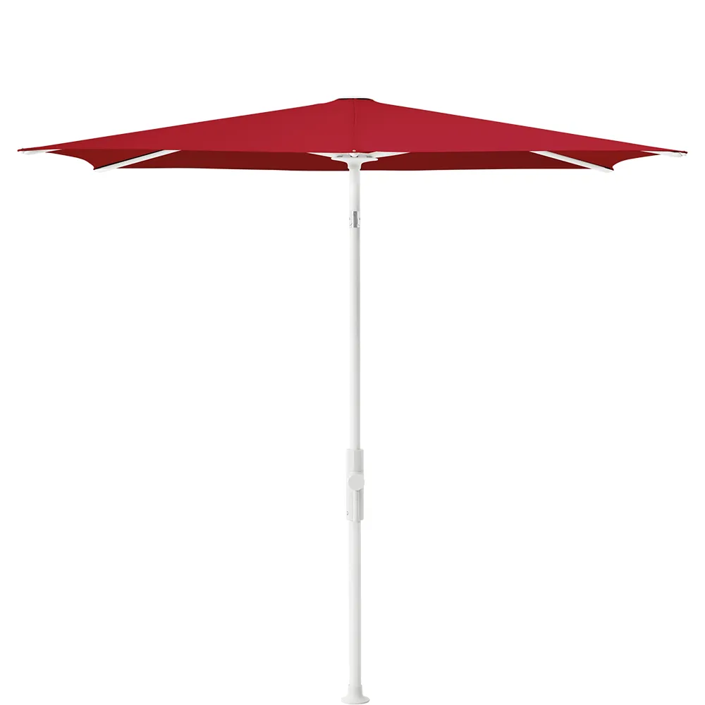 Glatz Twist parasol 250×200 cm matt white Kat.5 646 Rubino