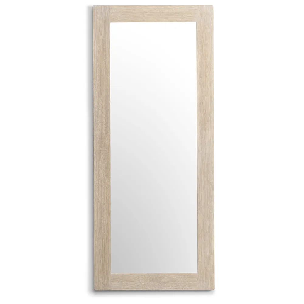 Oscarssons Möbel Nova Mirror 90×38 cm Hvidolieret eg