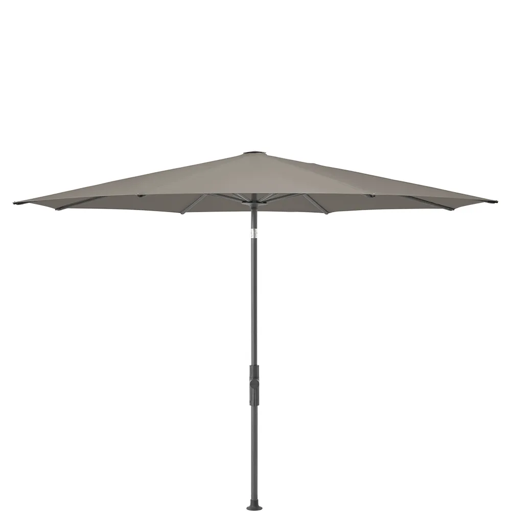 Glatz Twist parasol 300 cm anthracite Kat.4 461 Taupe