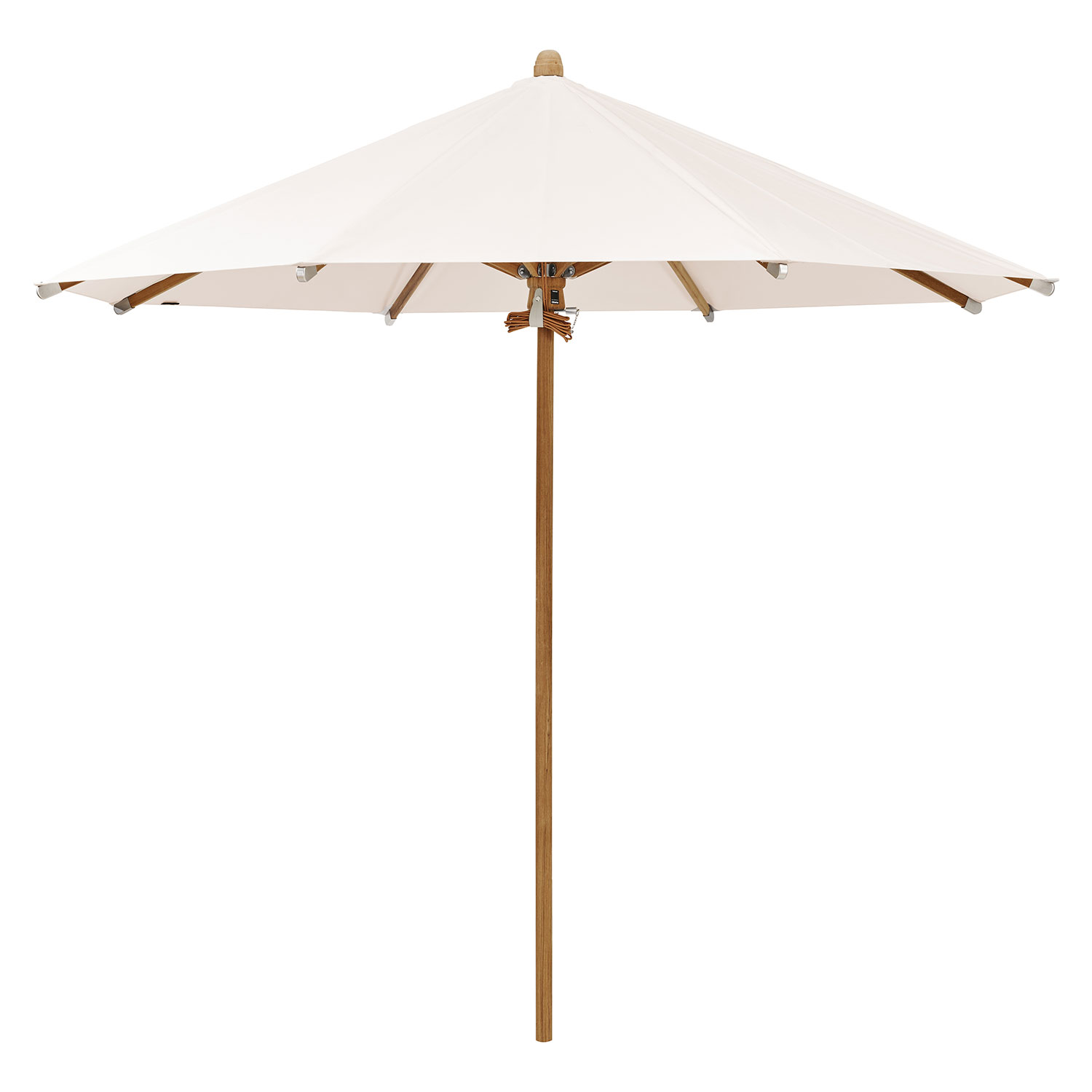 Glatz Teakwood Parasol 300 cm Kat.4 453 Vanilla Glatz