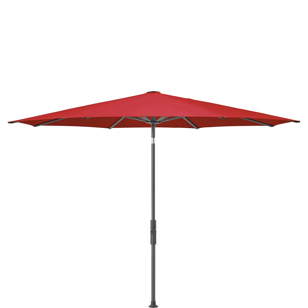 Glatz Twist parasol 270 cm anthracite Kat.5 801 Campari