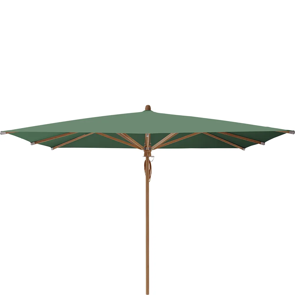 Glatz Teakwood parasoll 330×330 cm Kat.5 677 Nile