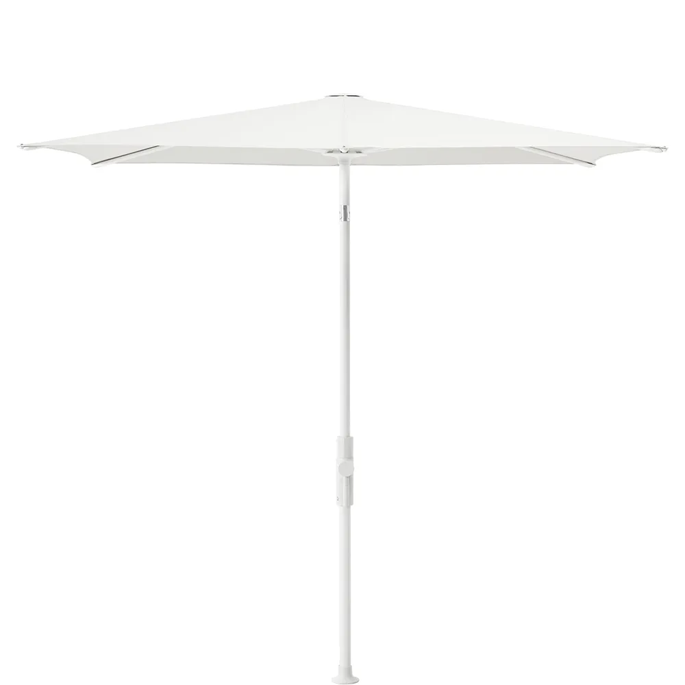 Glatz Twist parasol 250×200 cm matt white Kat.5 510 White