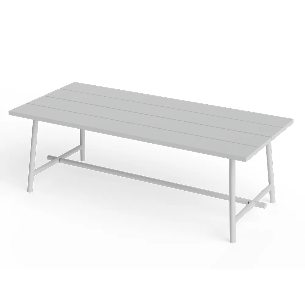 Fatboy Fred’S Spisebord 100×220 cm Light Grey