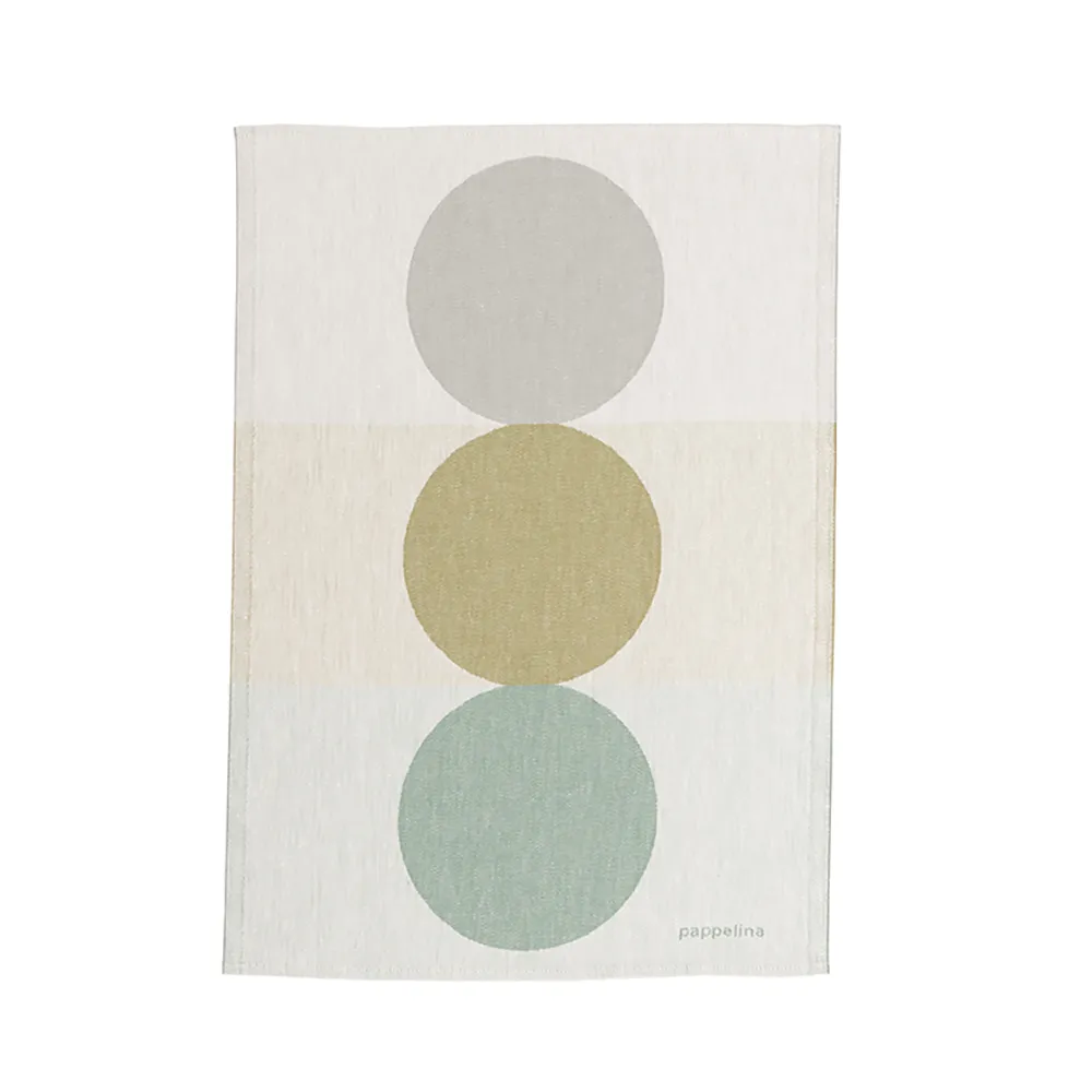 Pappelina Woven Kitchen Towel Otto Olive 46 x 66 cm