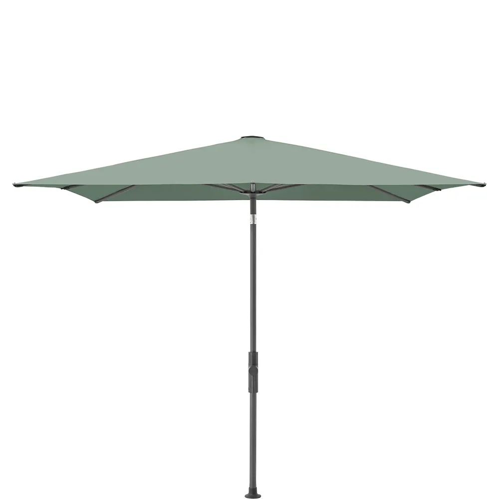 Glatz Twist parasol 240×240 cm anthracite Kat.5 588 Olive