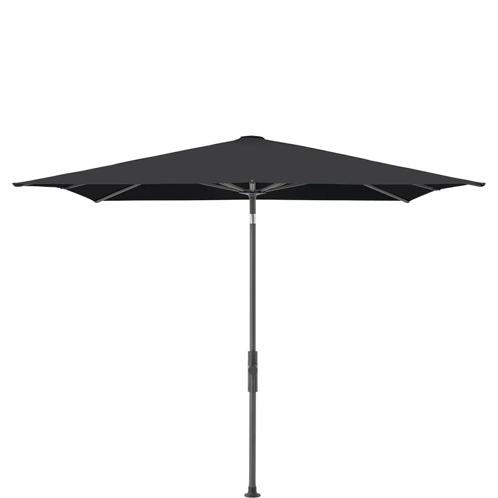 Glatz Twist parasol 240×240 cm anthracite Kat.5 615 Black