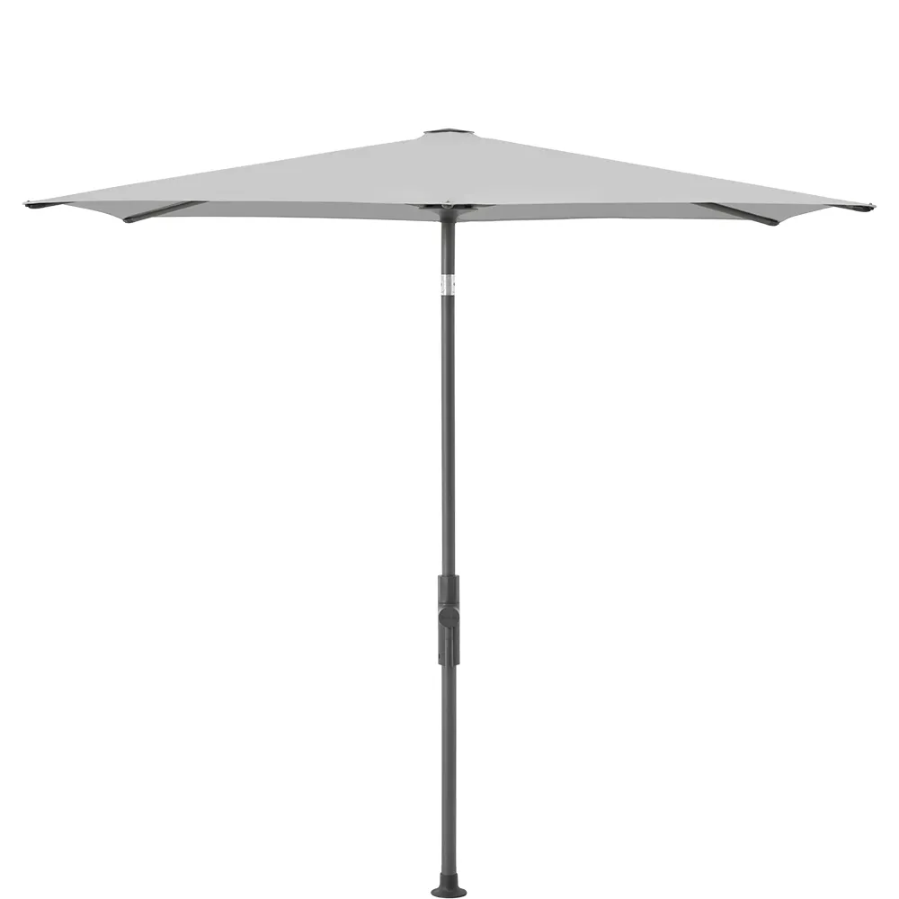 Glatz Twist parasol 250×200 cm anthracite Kat.5 501 Granite