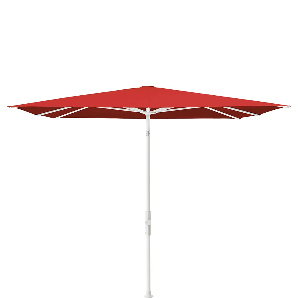 Glatz Twist parasol 240×240 cm matt white Kat.5 801 Campari