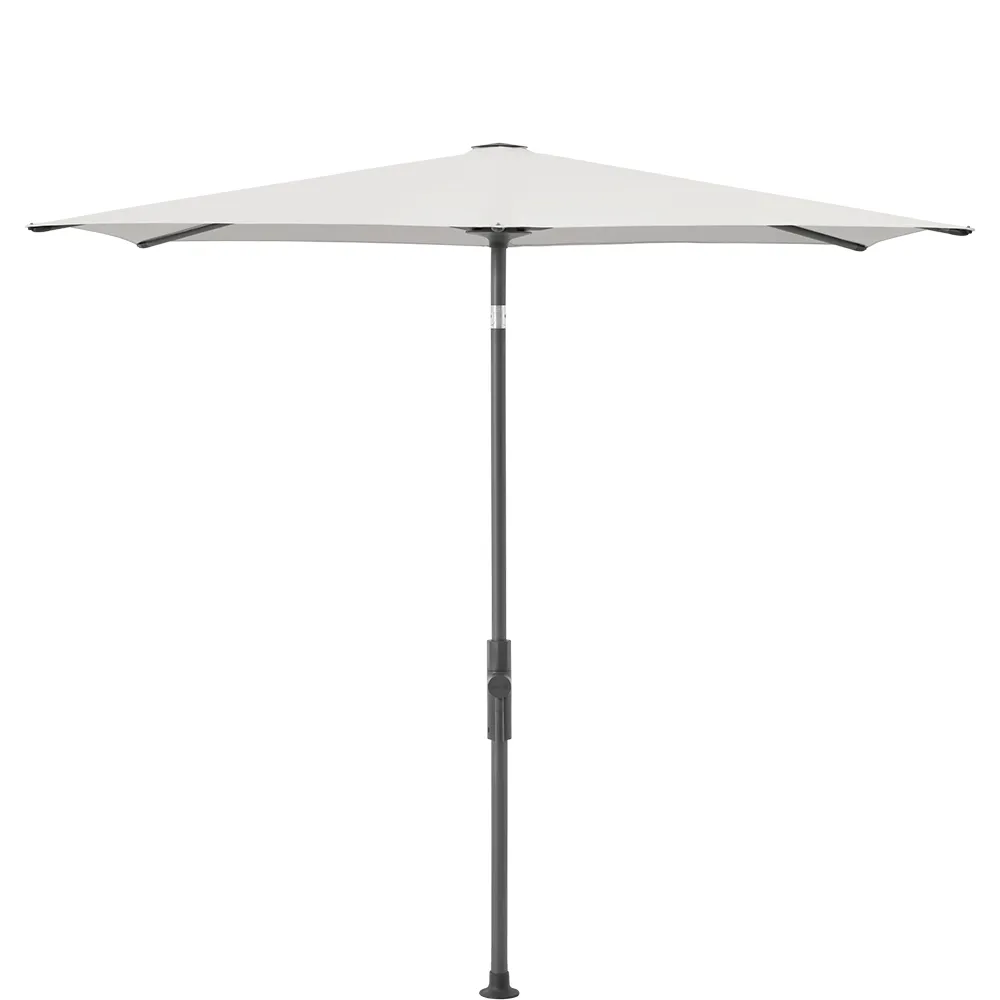 Glatz Twist parasol 210×150 cm anthracite Kat.5 665 Chrome