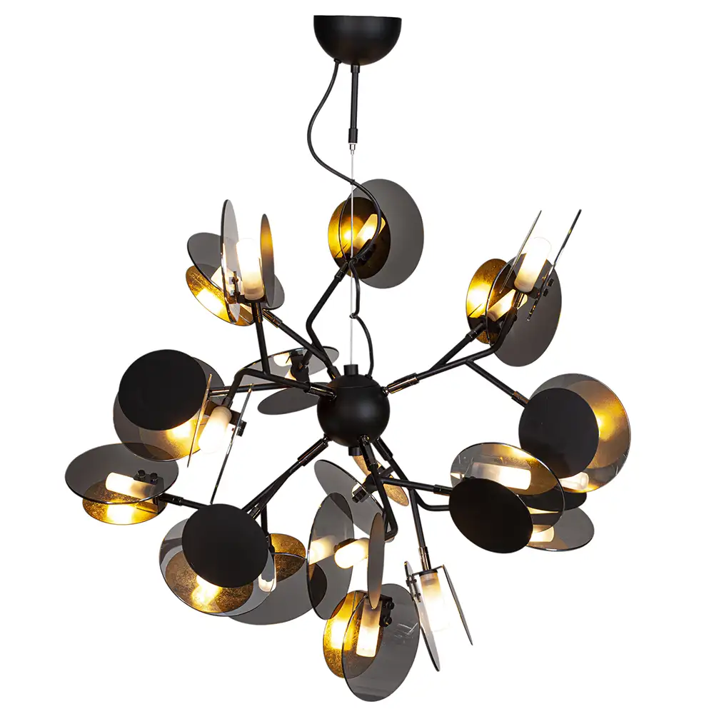 by Rydéns Turno loftlampe Ø80cm Sort