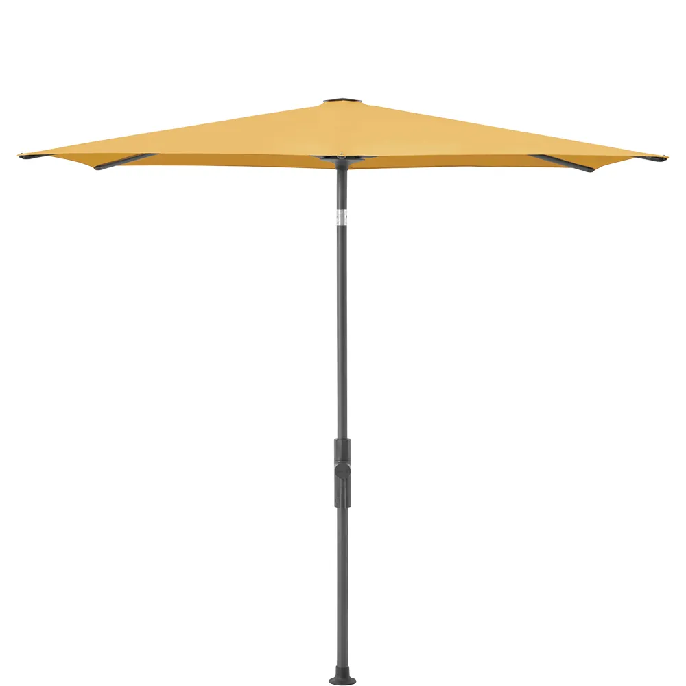 Glatz Twist parasol 250×200 cm anthracite Kat.5 617 Safran