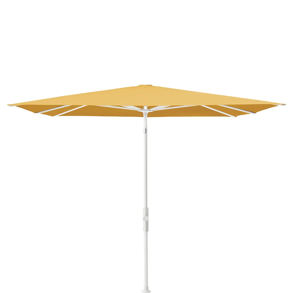 Glatz Twist parasol 240×240 cm matt white Kat.5 617 Safran