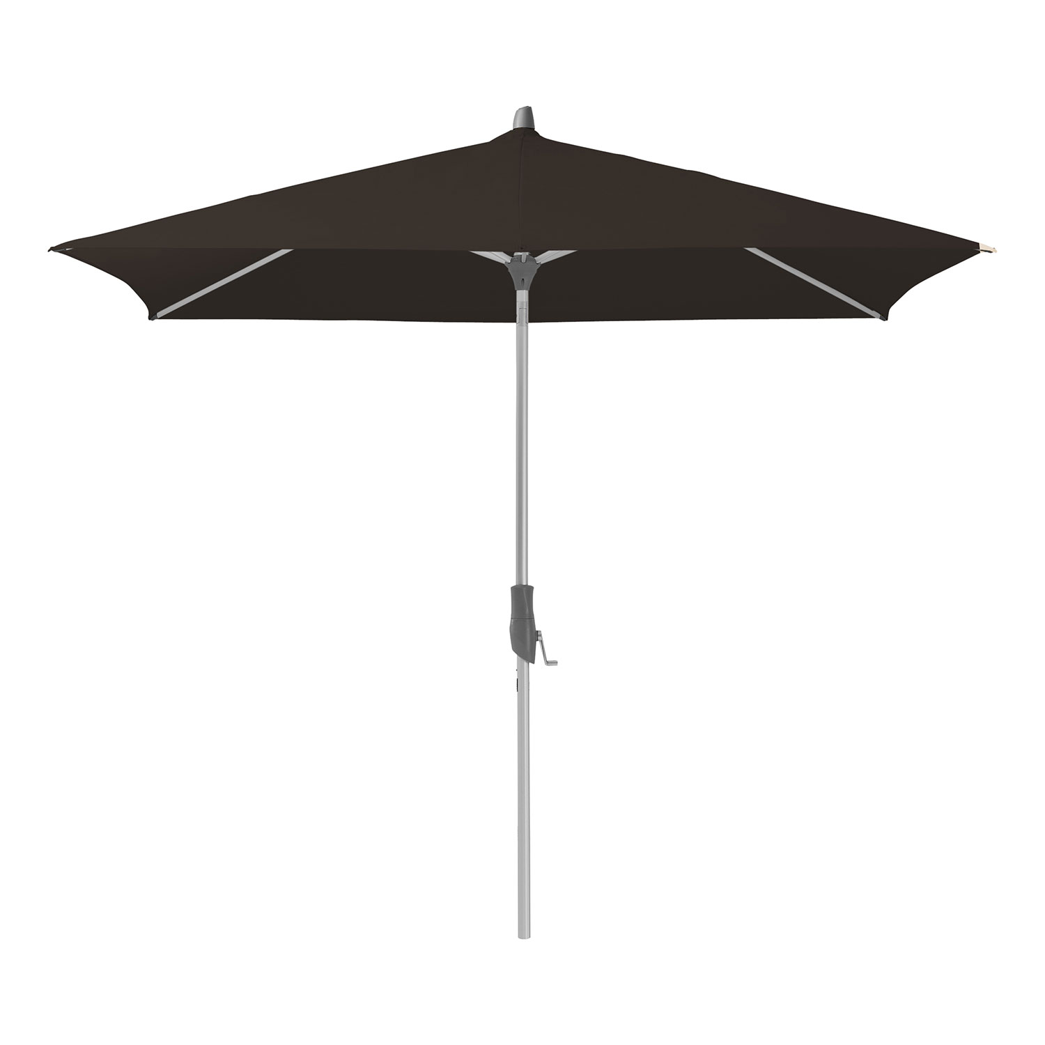 Glatz Alu-Twist Parasol 210×150 cm Kat.4 408 Black Glatz