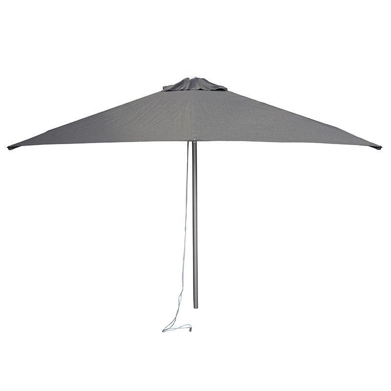 Cane-Line Harbour Parasol 300X300 cm Grå