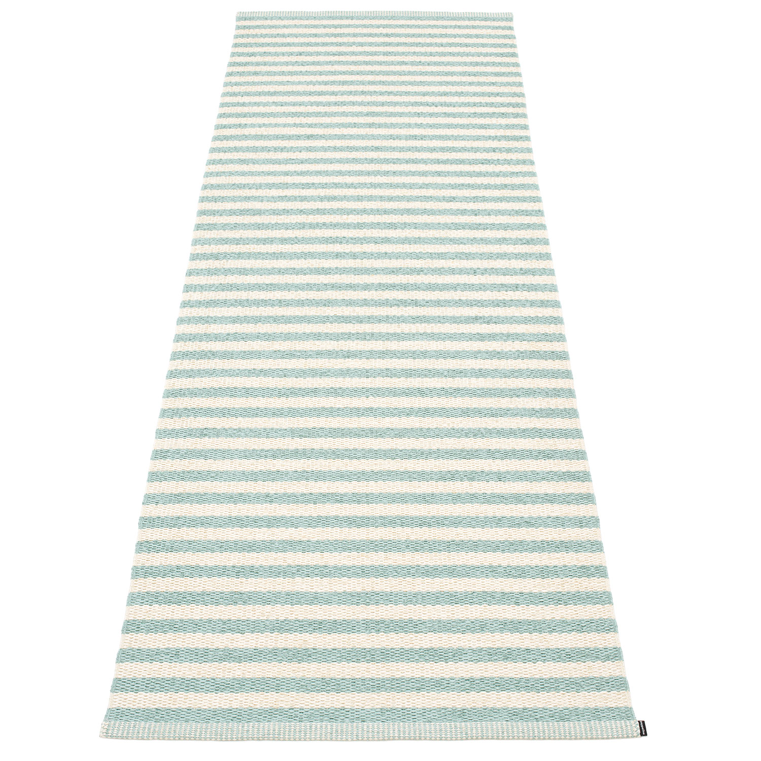 Pappelina Duo tæppe 85×260 cm pale turquoise / vanilla