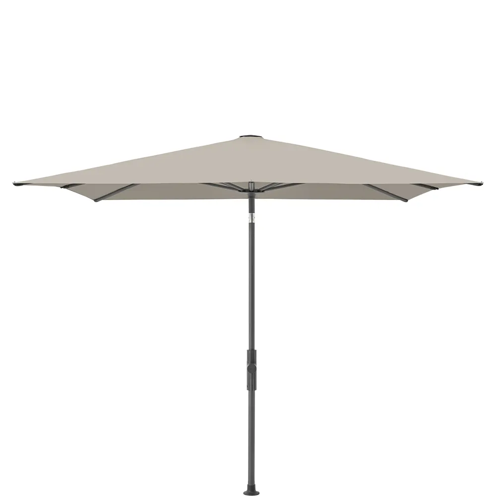 Glatz Twist parasol 240×240 cm anthracite Kat.5 686 Urban Clay