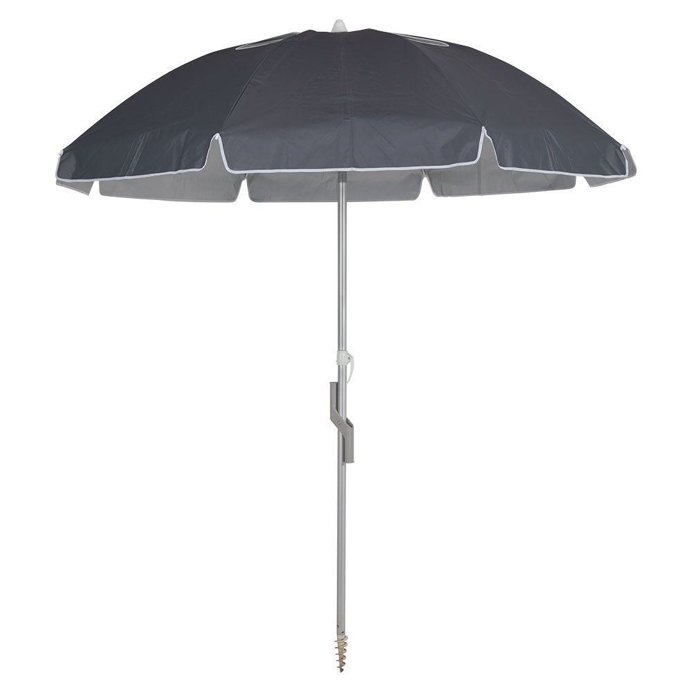 Brafab Soda Strandparasol 215 cm Grå Brafab