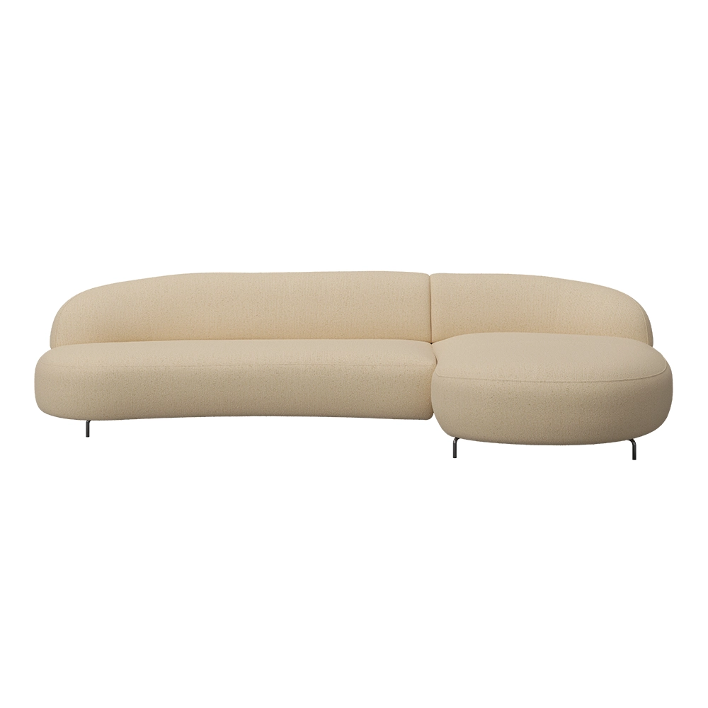 Furninova Aria 3-personers sofa med chaiselong 3C Kat C